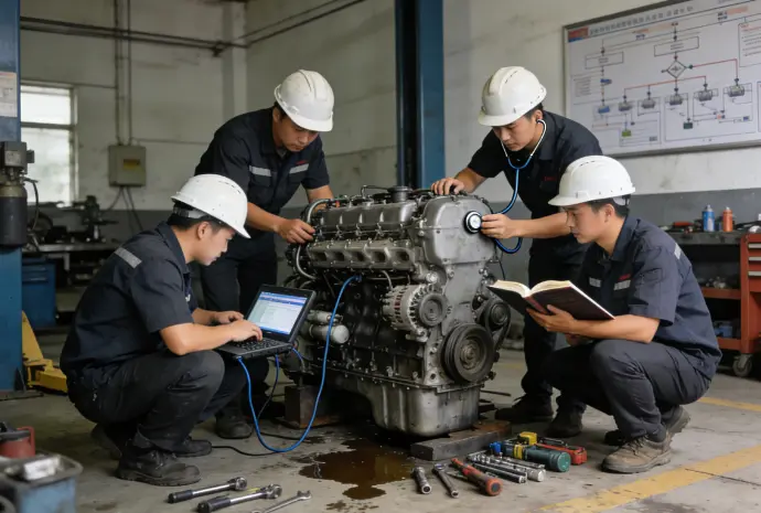 Depanarea unui motor diesel care nu pornește sau este greu de pornit