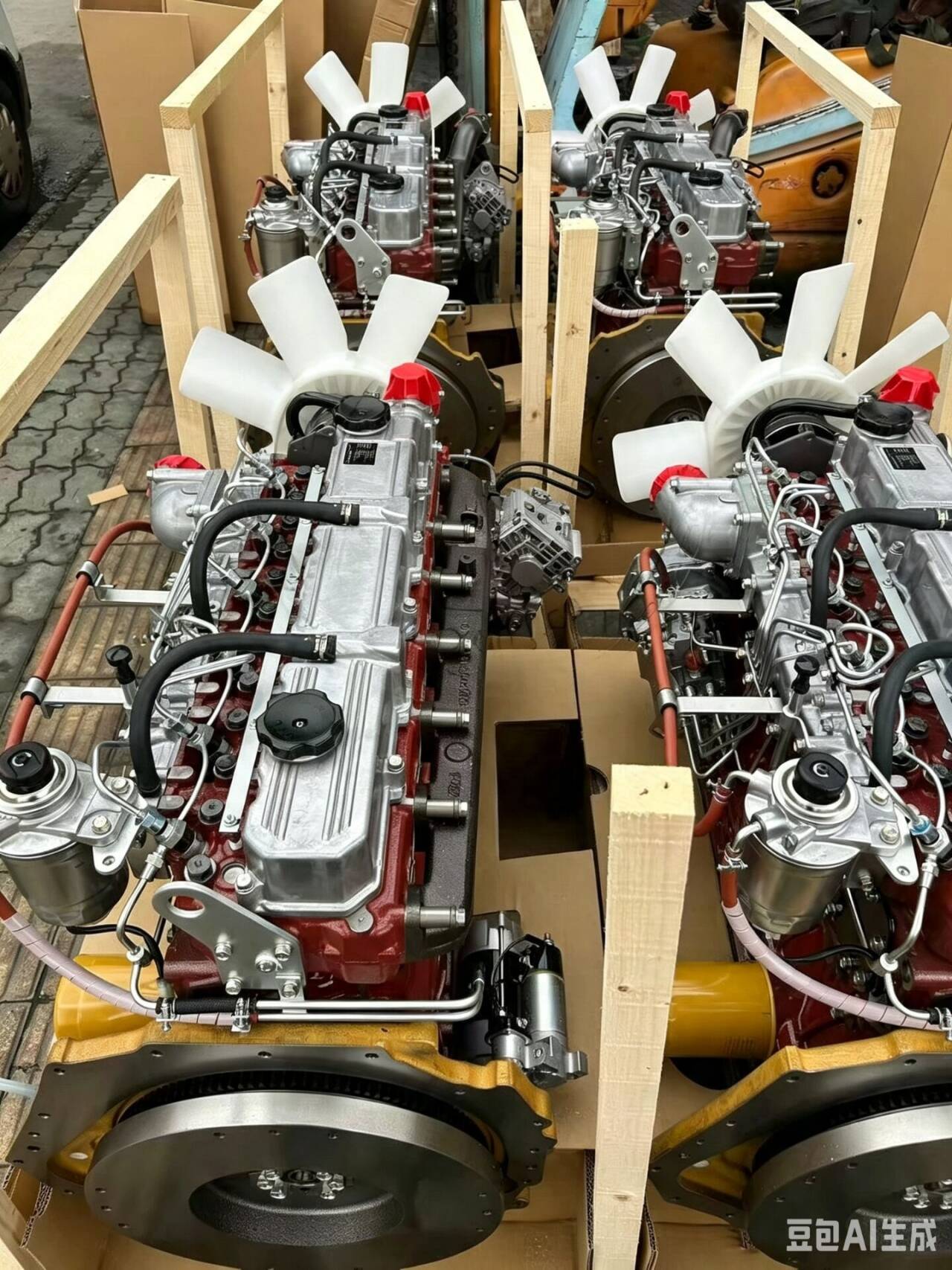 Motoare diesel Mitsubishi S4S și S6S în stoc — pentru stivuitoare, minișoare și măturătoare