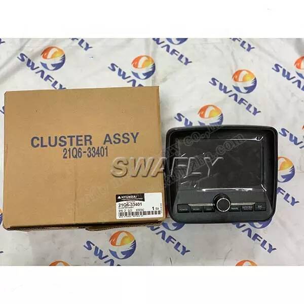 Monitor panou de afișare pentru excavator Hyundai R330LC-9 R220LC-9S 21Q6-33402 21Q6-33401