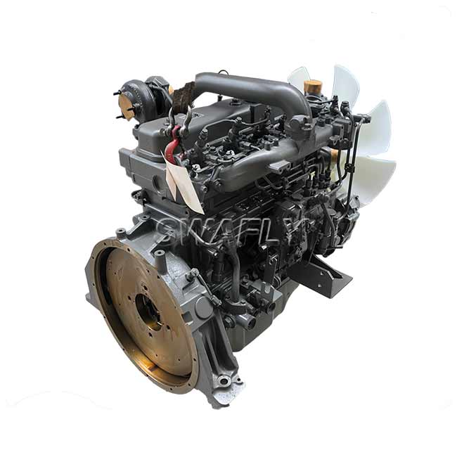 Isuzu 4 cilindri 4BG1T ansamblu motor complet pentru Hitachi ZX120