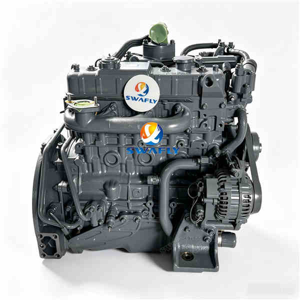 Motor diesel ISUZU original nou 4JG1 pentru excavator